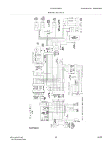 23 - Wiring Diagram parts for Frigidaire Refrigerator FRS6R5EMBD from AppliancePartsPros.com