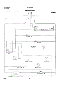 10 - Wiring Schematic parts for Frigidaire Refrigerator FRT15G5CSB0 from AppliancePartsPros.com