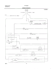 10 - Wiring Schematic parts for Frigidaire Refrigerator FRT15B3AT0 from AppliancePartsPros.com