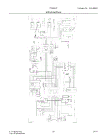 23 - Wiring Diagram parts for Frigidaire Refrigerator FRS6LE4FQ2 from AppliancePartsPros.com