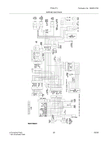 23 - Wiring Diagram parts for Frigidaire Refrigerator FRS6LF7JB1 from AppliancePartsPros.com