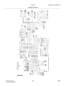 23 - Wiring Diagram parts for Frigidaire Refrigerator FRS6LF7JS0 from AppliancePartsPros.com