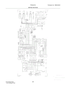 23 - Wiring Diagram parts for Frigidaire Refrigerator FRS26LF8CW1 from AppliancePartsPros.com
