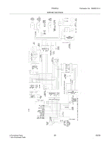 23 - Wiring Diagram parts for Frigidaire Refrigerator FRS6R3JB2 from AppliancePartsPros.com