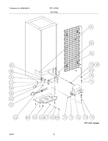 07 - System parts for Frigidaire Refrigerator FRT104FW0 from AppliancePartsPros.com