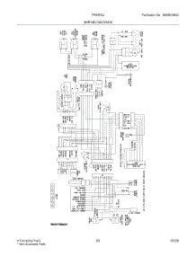 22 - Wiring Diagram parts for Frigidaire Refrigerator FRS6R3JW0 from AppliancePartsPros.com