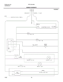 10 - Wiring Schematic parts for Frigidaire Refrigerator FRT15B1BW1 from AppliancePartsPros.com