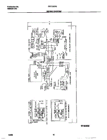 06 - Wiring Diagram parts for Frigidaire Refrigerator FRT15CRCW2 from AppliancePartsPros.com