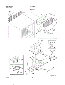 09 - System parts for Frigidaire Refrigerator FRT15B3AT1 from AppliancePartsPros.com