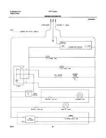 10 - Wiring Schematic parts for Frigidaire Refrigerator FRT14A2AZ0 from AppliancePartsPros.com