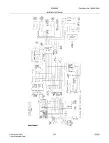 23 - Wiring Diagram parts for Frigidaire Refrigerator FRS6R5ESBN from AppliancePartsPros.com