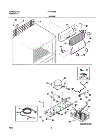 09 - System parts for Frigidaire Refrigerator FRT14G4BQ1 from AppliancePartsPros.com