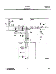 11 - Wiring Diagram parts for Frigidaire Refrigerator FRT14A2AZ1 from AppliancePartsPros.com