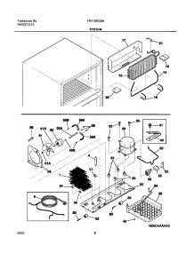 09 - System parts for Frigidaire Refrigerator FRT15GG3AW1 from AppliancePartsPros.com