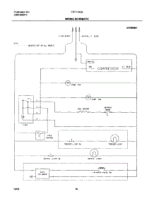 10 - Wiring Schematic parts for Frigidaire Refrigerator FRT17A2AW2 from AppliancePartsPros.com
