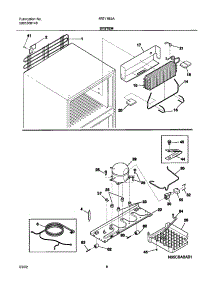 09 - System parts for Frigidaire Refrigerator FRT17B3AZ2 from AppliancePartsPros.com