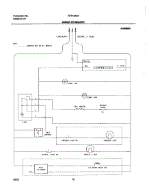 10 - Wiring Schematic parts for Frigidaire Refrigerator FRT14A2AW1 from AppliancePartsPros.com