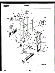 04 - Cabinet Parts parts for Frigidaire Refrigerator FRS26WRAW0 from AppliancePartsPros.com