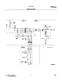 11 - Wiring Diagram parts for Frigidaire Refrigerator FRT14A2AW2 from AppliancePartsPros.com