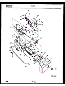 10 - Ice Dispenser parts for Frigidaire Refrigerator FRS26XRAD0 from AppliancePartsPros.com