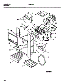 08 - I & W Dispenser (Door) parts for Frigidaire Refrigerator FRS26WRBW0 from AppliancePartsPros.com