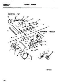 07 - Controls, Damper, Fan Section parts for Frigidaire Refrigerator FRS26WRBW1 from AppliancePartsPros.com