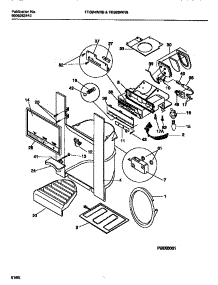 09 - I & W Dispenser (Door) parts for Frigidaire Refrigerator FRS26WRBW1 from AppliancePartsPros.com