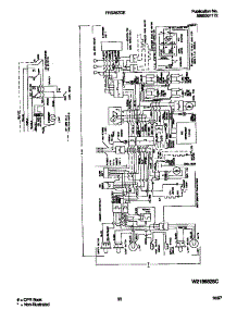 13 - Wiring Diagram parts for Frigidaire Refrigerator FRS26ZGEB4 from AppliancePartsPros.com