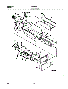 09 - Ice Container parts for Frigidaire Refrigerator FRS26ZGGW4 from AppliancePartsPros.com