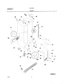 07 - Cabinet parts for Frigidaire Refrigerator FRS26ZRGDC from AppliancePartsPros.com