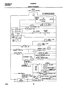11 - Wiring Schematic parts for Frigidaire Refrigerator FRS26WQHW2 from AppliancePartsPros.com