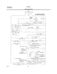 20 - Wiring Schematic parts for Frigidaire Refrigerator FRS26ZRGDC from AppliancePartsPros.com