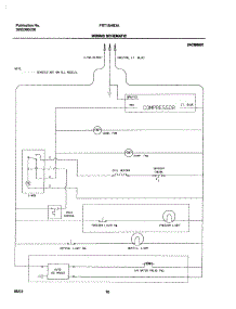 10 - Wiring Schematic parts for Frigidaire Refrigerator FRT15HB3AW4 from AppliancePartsPros.com
