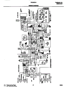 12 - Wiring Diagram parts for Frigidaire Refrigerator FRS26ZSHB0 from AppliancePartsPros.com
