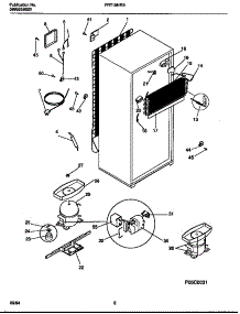05 - Cooling System parts for Frigidaire Refrigerator FRT15NRBD1 from AppliancePartsPros.com