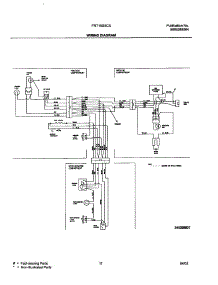 11 - Wiring Diagram parts for Frigidaire Refrigerator FRT15G5CSK0 from AppliancePartsPros.com