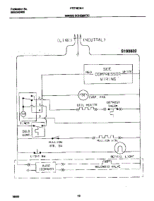 06 - Wiring Schematic parts for Frigidaire Refrigerator FRT16CNHZ5 from AppliancePartsPros.com