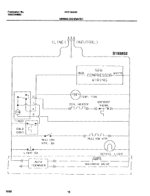 10 - Wiring Schematic parts for Frigidaire Refrigerator FRT16CNHZ4 from AppliancePartsPros.com