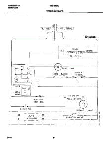 06 - Wiring Schematic parts for Frigidaire Refrigerator FRT16NRGZ9 from AppliancePartsPros.com