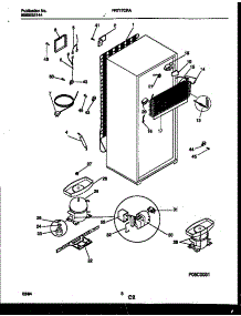 05 - System And Automatic Defrost Parts parts for Frigidaire Refrigerator FRT17CRAY0 from AppliancePartsPros.com