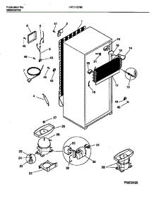 05 - Cooling System parts for Frigidaire Refrigerator FRT17CRBD2 from AppliancePartsPros.com