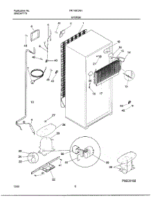 08 - System parts for Frigidaire Refrigerator FRT16ICRHY4 from AppliancePartsPros.com