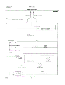 10 - Wiring Schematic parts for Frigidaire Refrigerator FRT15LG3AW1 from AppliancePartsPros.com