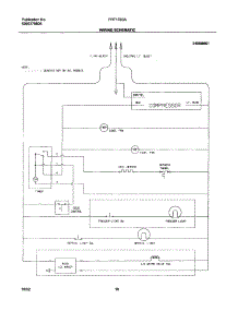 10 - Wiring Schematic parts for Frigidaire Refrigerator FRT17B3AW3 from AppliancePartsPros.com