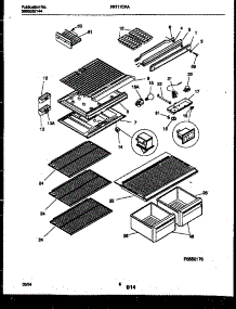 04 - Shelves And Supports parts for Frigidaire Refrigerator FRT17CRAD0 from AppliancePartsPros.com