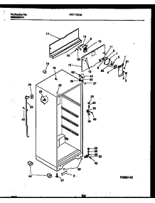 03 - Cabinet Parts parts for Frigidaire Refrigerator FRT17CHAW0 from AppliancePartsPros.com