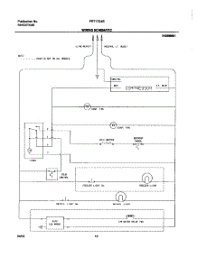 10 - Wiring Schematic parts for Frigidaire Refrigerator FRT17G4BW0 from AppliancePartsPros.com