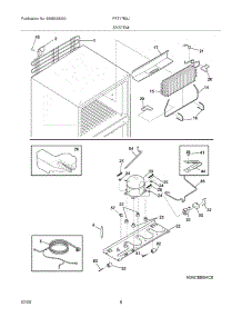 09 - System parts for Frigidaire Refrigerator FRT17B3JZ5 from AppliancePartsPros.com