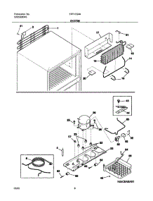 09 - System parts for Frigidaire Refrigerator FRT17G4AQ1 from AppliancePartsPros.com