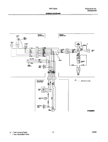 11 - Wiring Diagram parts for Frigidaire Refrigerator FRT17G4AQ1 from AppliancePartsPros.com